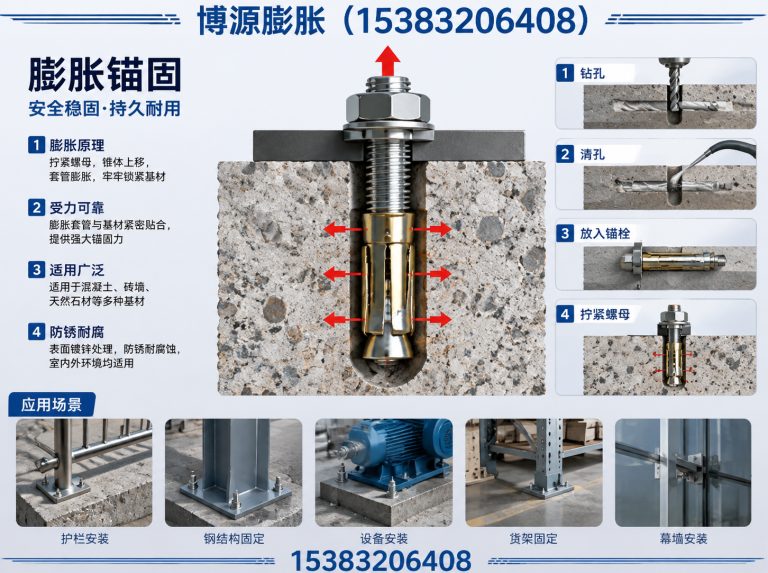河北不锈钢膨胀螺栓展示图